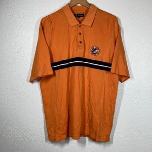 THE PUTTER BOY COLLECTION Polo Shirt 2005 U.S. Open Pinehurst No. 2 Orange Large